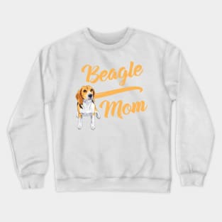 Beagles Mom! Crewneck Sweatshirt